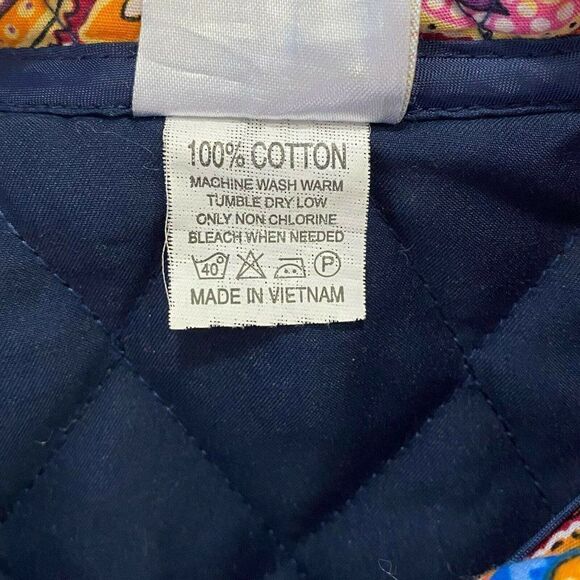 Maria Elena Quilted‎ Jacket Paisley Colorful Pockets Size 3T - Picture 5 of 5